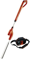 Reach the top with the Flymo Sabre Cut cordless extendable hedgetrimmer
    