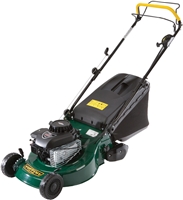 Make lawn mowing easier with the Tuffcut T4604RS Rear-Roller Rotary Lawnmower
    