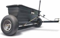 Agri-Fab towed spreader covers large areas fast
    