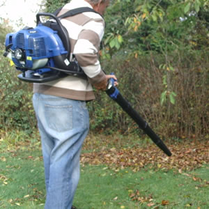 Einhell backpack leaf blower
