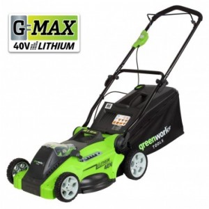 Greenworks g-max 40 li 40 V lawnmower