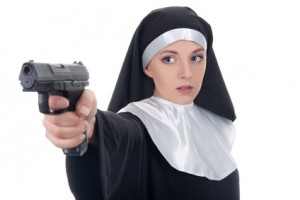 A Still From 'The Sound Of Music 2 - Nun With A Gun'