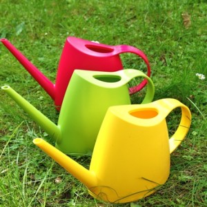 The Teletubbies watering cans... Tinky-Winky refused to donate for legal reasons. 