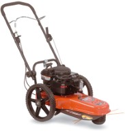 Lightweight wheeled trimmer makes clearing foliage easy