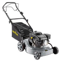 New low-priced petrol lawn mower with power drive!