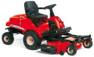 Try mowing with the Massey Ferguson MF50-22 FMZ Front-Cut 50 Zero-Turn Sit-On Lawn Mower