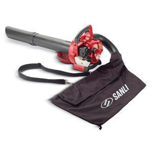 Sanli BV260 Petrol Blower Vacuum Shredder with Collector