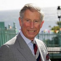 Prince Charles is impressed by local gardeners