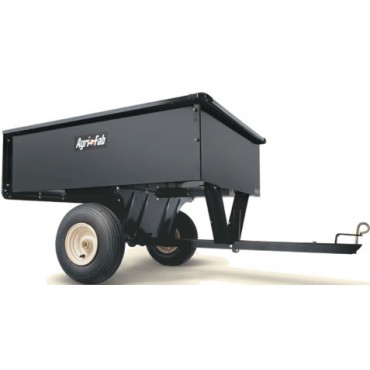Utility steel tipping trailer