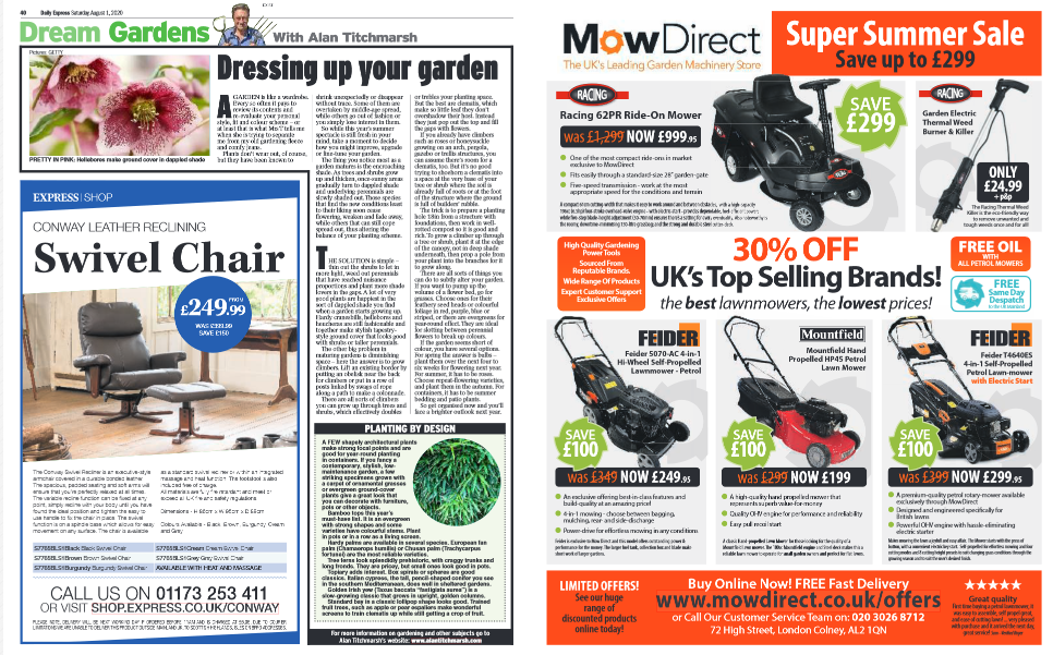 Daily Express - Mow Direct 