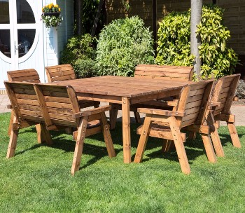 Stunning wooden garden furniture from UK artisans, Charles Taylor.