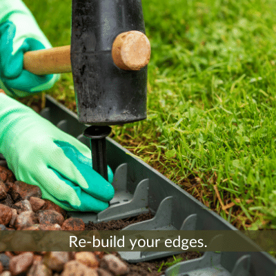 Say no to lawn edge problems!